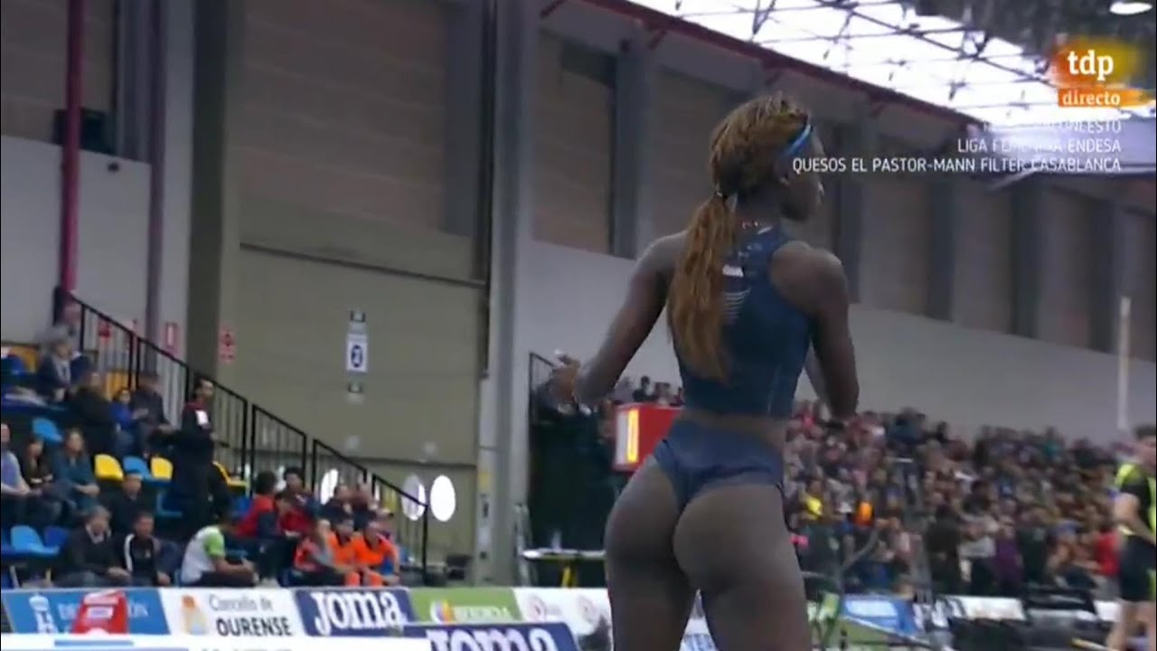 Fatima Diame Long Jump Spanish Indoor Championships