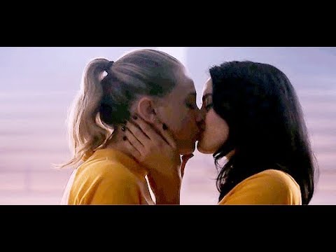 Lesbian kissing making out
