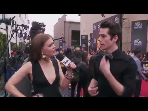 HOLLAND RODEN AND DYLAN O'BRİEN MTV MOVİE AWARDS 2013