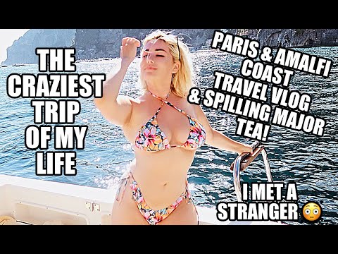 I Went on a Tinder Date to Paris  Met My Biological Child | The CRAZIEST Trip to Italy  France!