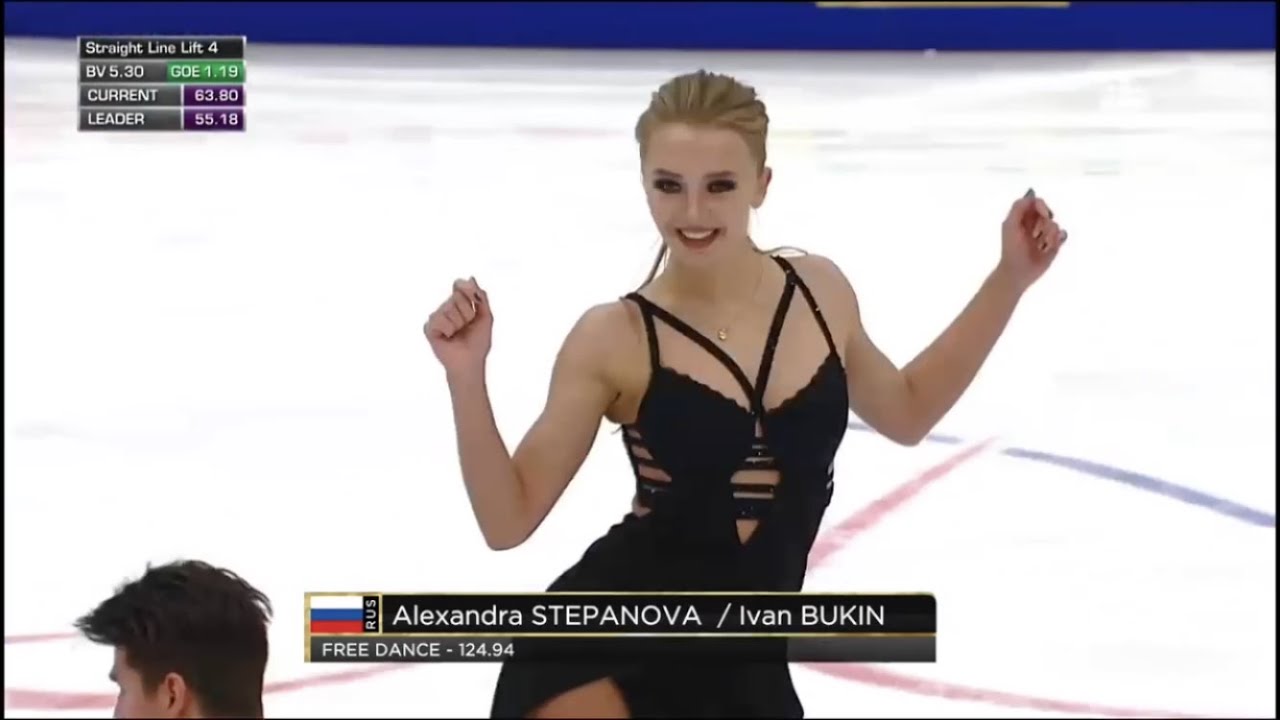 Alexandra Stepanova & Ivan Bukin Rostelecom Cup 2018 FD (CBC)
