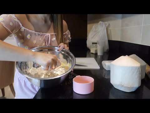 How to make buko (coconut) Pie simple and easy by Kaye Torres
