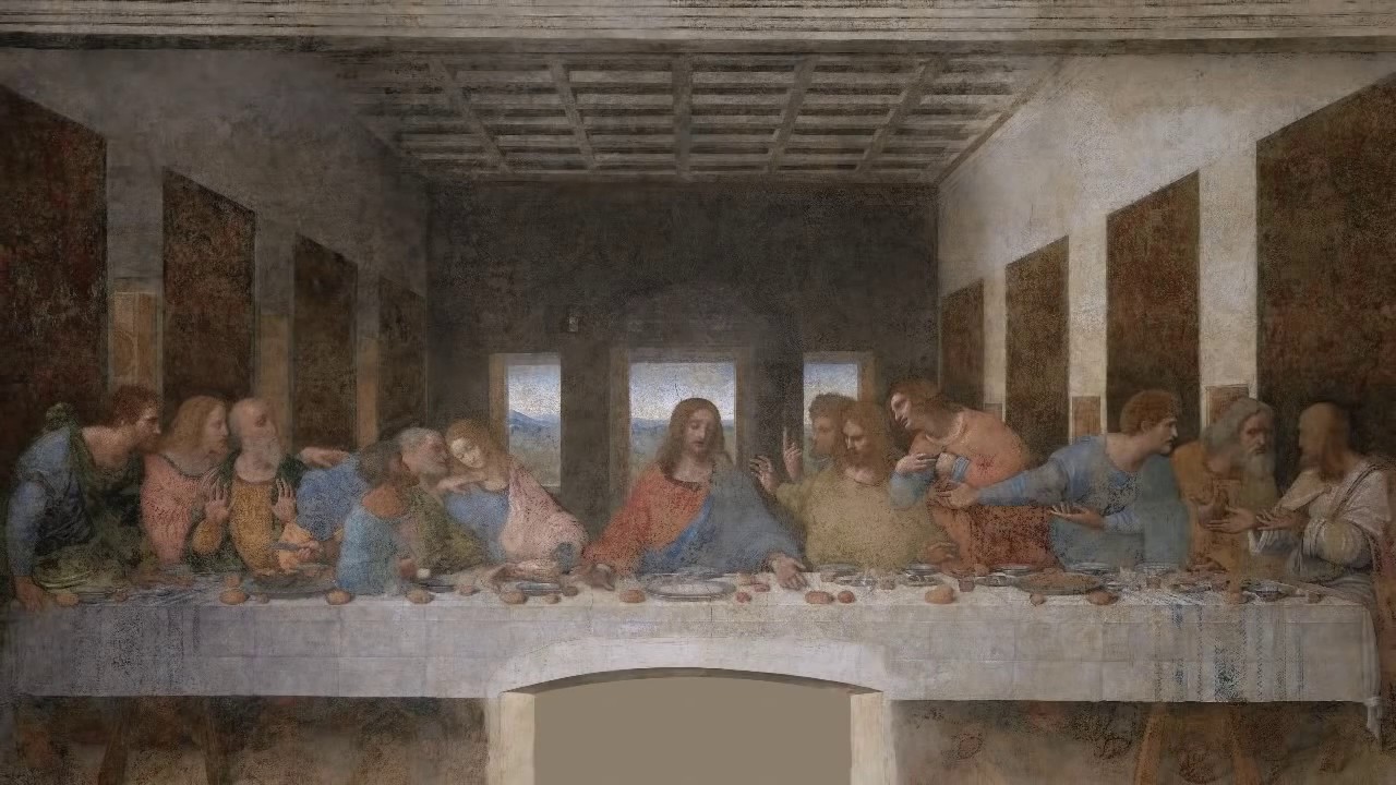 Leonardo'nun 'Son Akşam Yemeği' Tablosu (Sanat Tarihi)