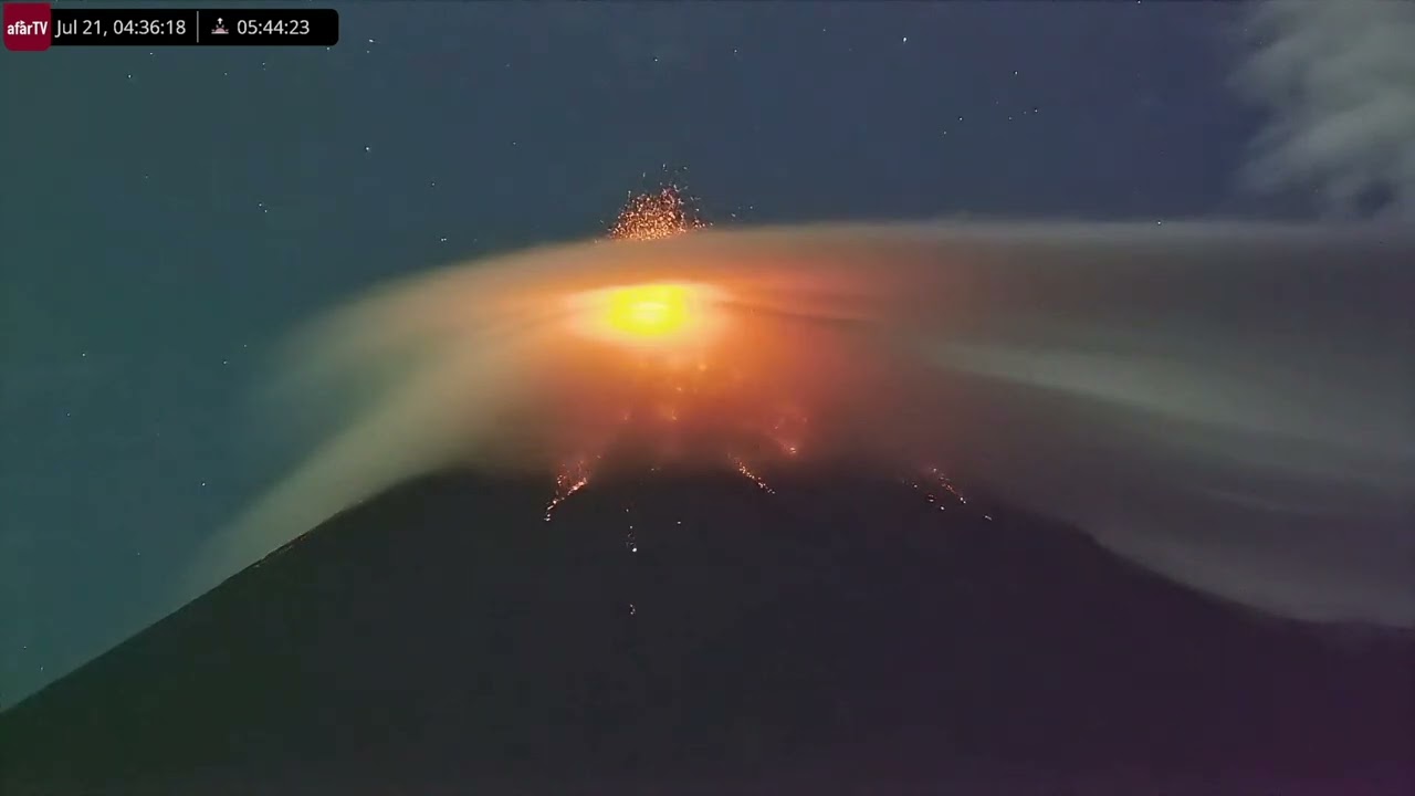 Jul   : Full Moon Eruptions at Fuego Volcano