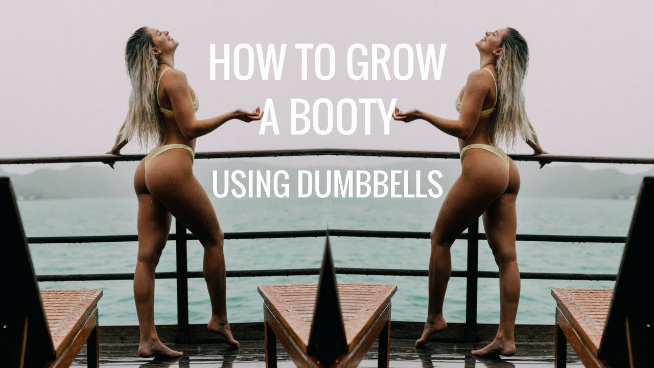 GROW A BOOTY USİNG ONLY DUMBBELLS!
