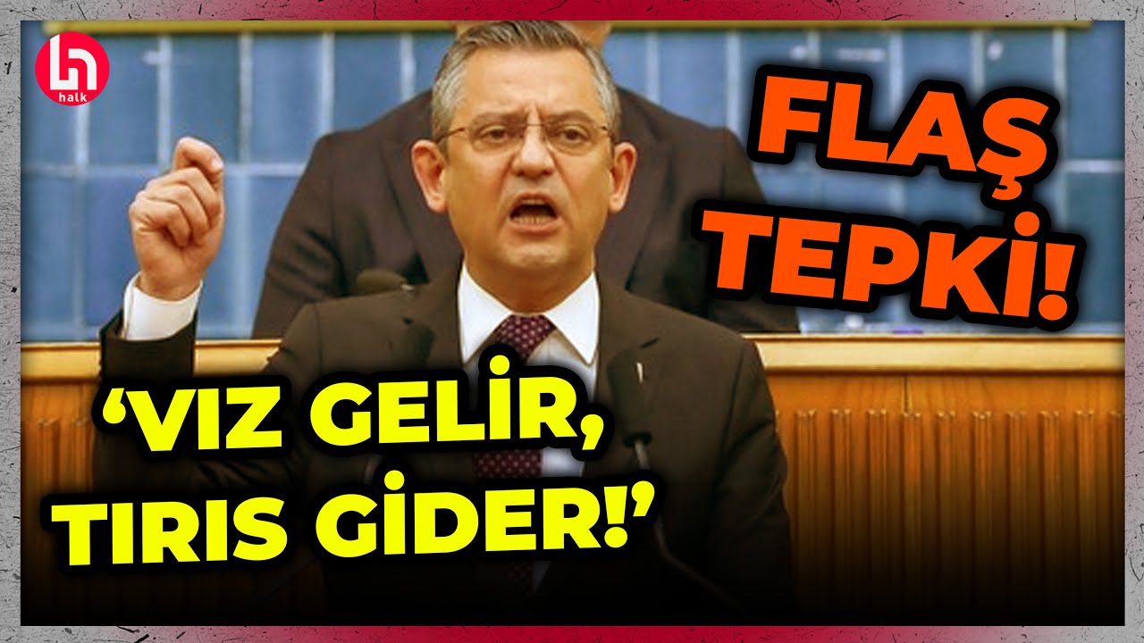 Flash reaction from CHP Leader Özgür Özel to the threats against him!
