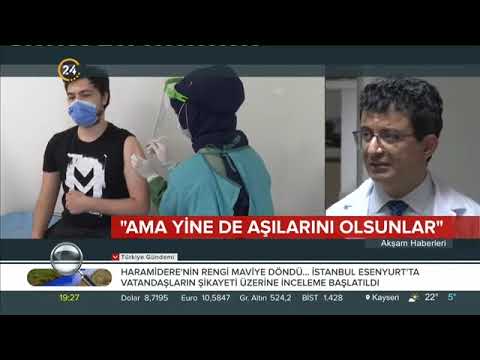 Kanal 24 - Akşam Haberleri - Koronavirüs Aşısı Olsunlar - Prof. Dr. Mehmet Artaç - 03-06-2021