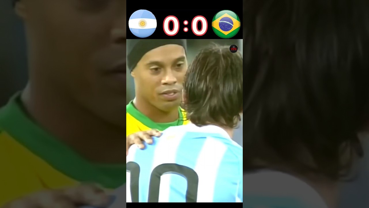 Messi vs Brazil Friendly Match  messi solo goal  vibe  football  short  highlights