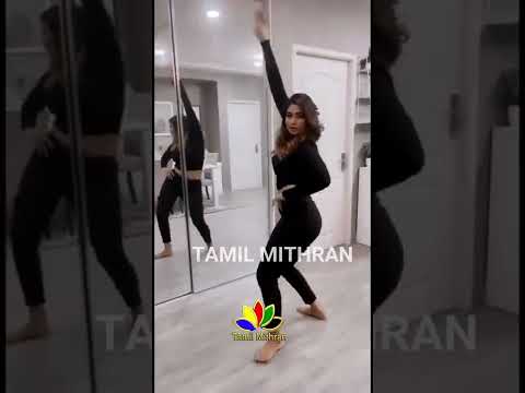 Shivani Narayanan Hot Dance #Black dress