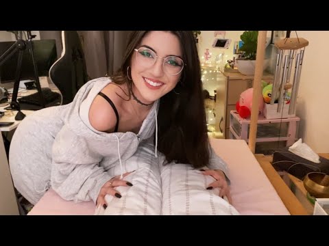 E-GİRL GİVES YOU A FULL BODY MASSAGE ~ ASMR PERSONAL ATTENTİON  MASSAGE **FİXED AUDİO VERSİON**