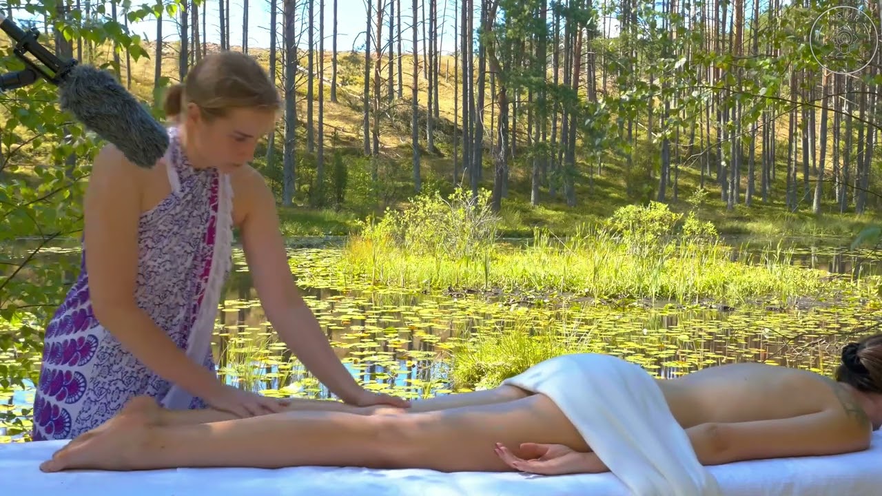  Serene Outdoor ASMR Body Massage for Ultimate Relaxation 