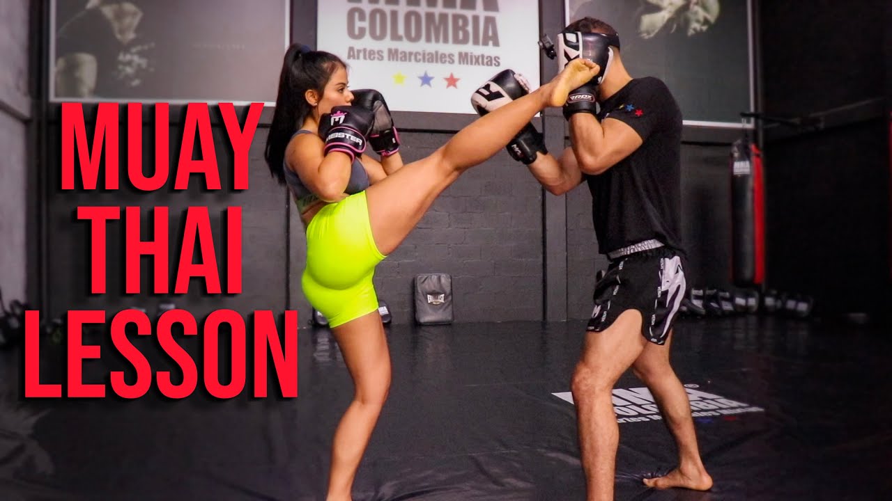 MUAY THAI lesson in MMA COLOMBIA | Clase de MUAY THAI en MMA COLOMBIA 