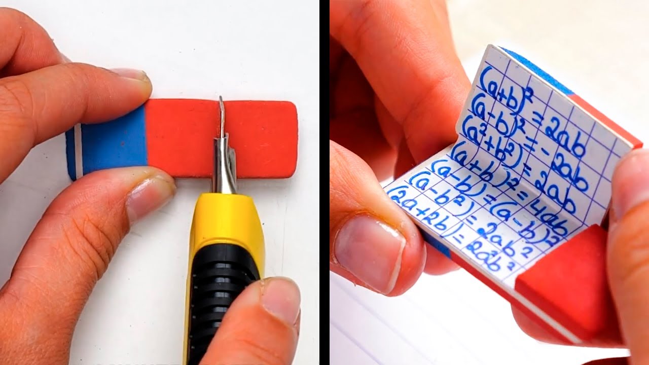 43 AWESOME SCHOOL HACKS YOU WISH YOU KNEW BEFORE