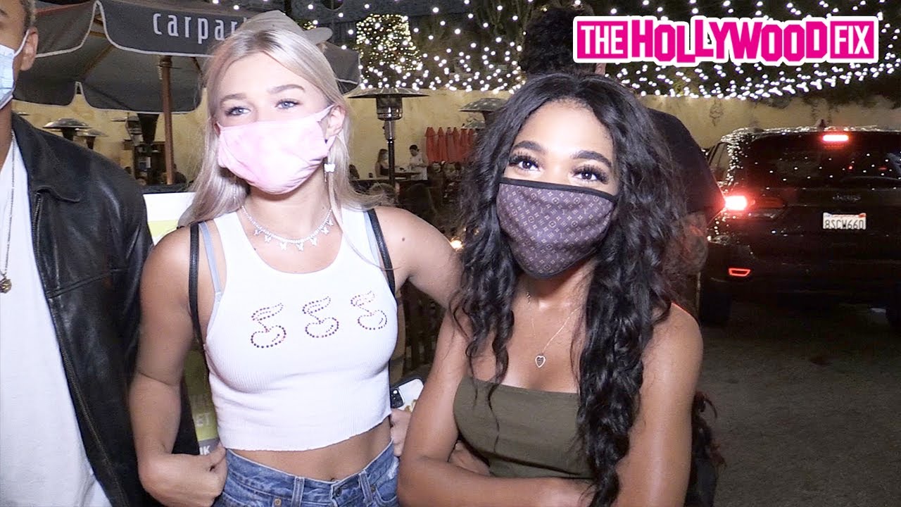 Teala Dunn Celebrates Katie Sigmond Joining The Clubhouse With Casius Dean At Saddle Ranch 8.22.20