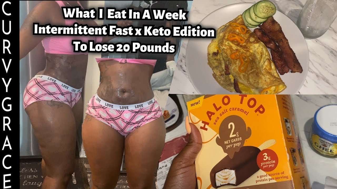 I Shed 20 Pounds With Intermittent Fast  Keto | What I Eat In A Week Vlog Style