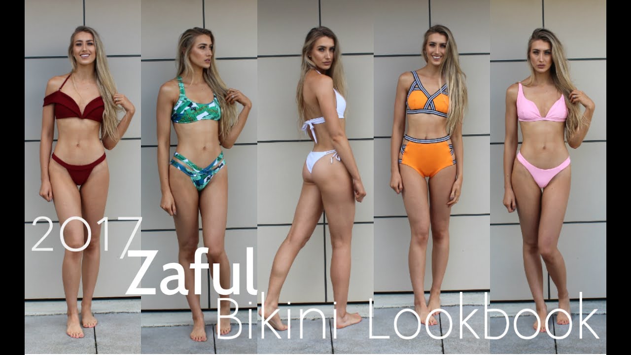 2017 AFFORDABLE Bikini Lookbook ♡ ZAFUL Review- 12 Styles!