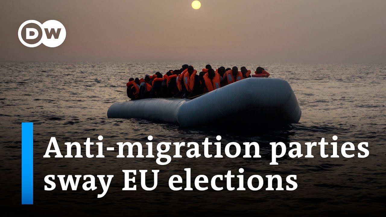 HOW CAMPAİGNİNG EU PARTİES KEEP MİGRATİON ON THE AGENDA AHEAD OF ELECTİON | DW NEWS
