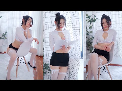 [4K] 아름다운 비서로 변신 | Hóa thân thành cô thư ký xinh đẹp | LOOKBOOK
