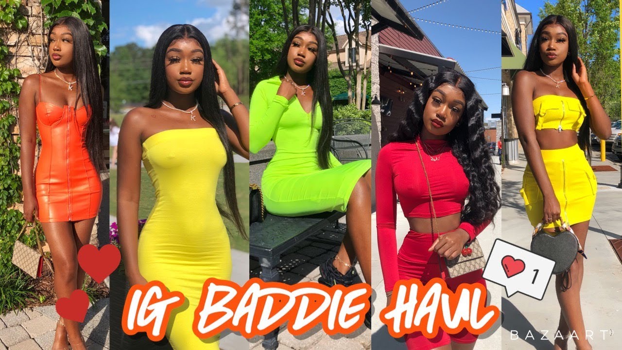 IG BADDIE HAUL Ft- SHE IN, KNOWSTYLE,AMICLUBWEAR