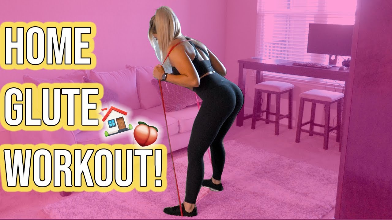 HOME GLUTE WORKOUT! NO WEIGHTS or EQUIPMENT NEEDED