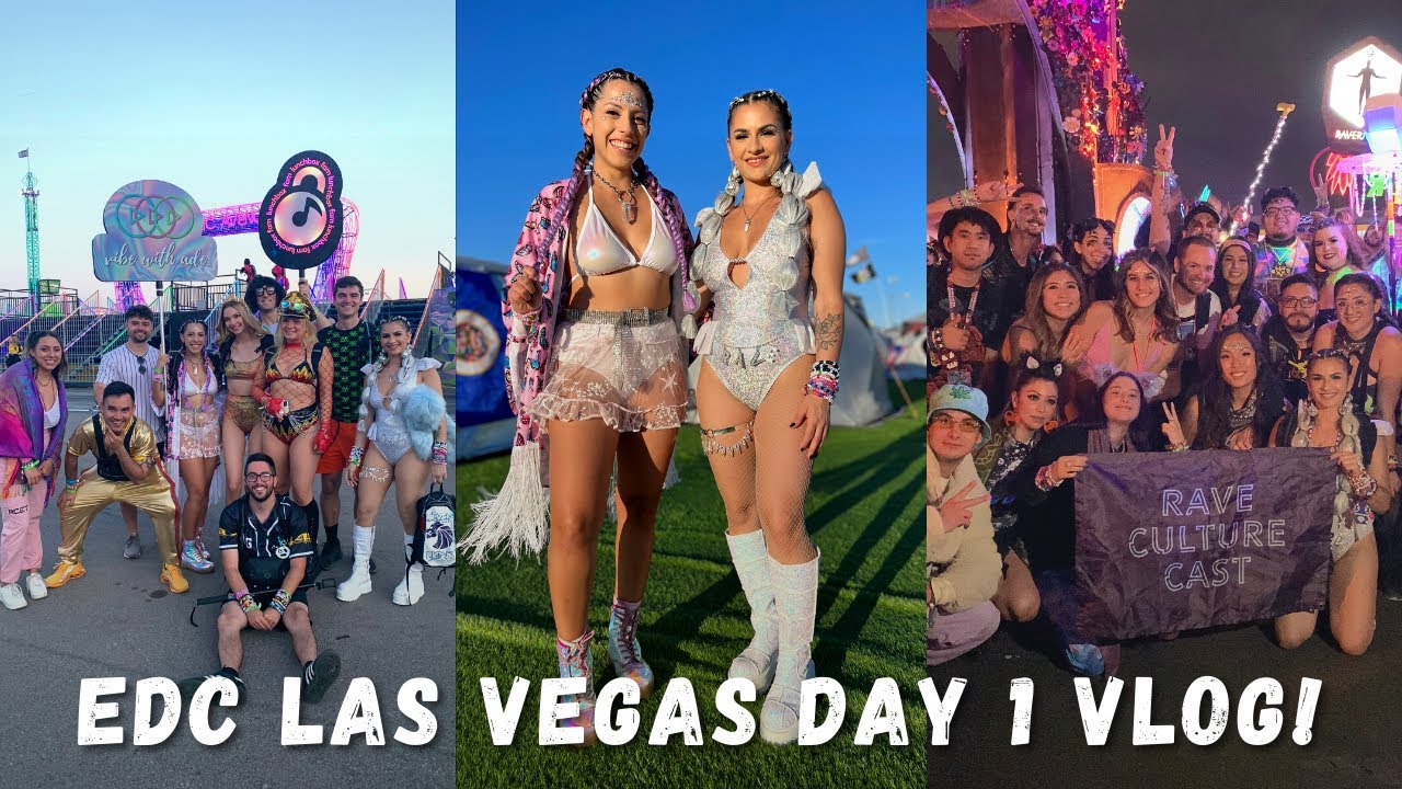EDC Las Vegas Day 1 Vlog | Seven Lions, Alesso, Knife Party  More!