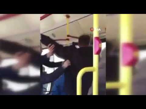 Ukrayna’da öksüren yolcuyu döverek minibüsten attılar
