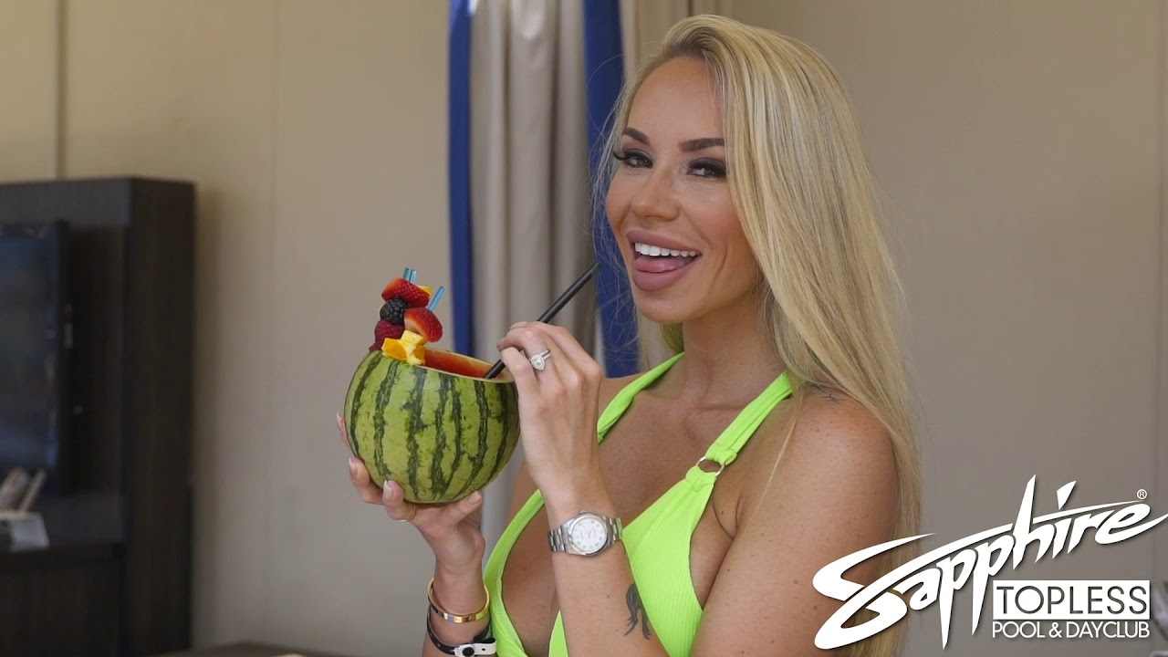 Watch Claudia Fijal take over Sapphire Topless Pool  Day Club with Casamigos Margaritas