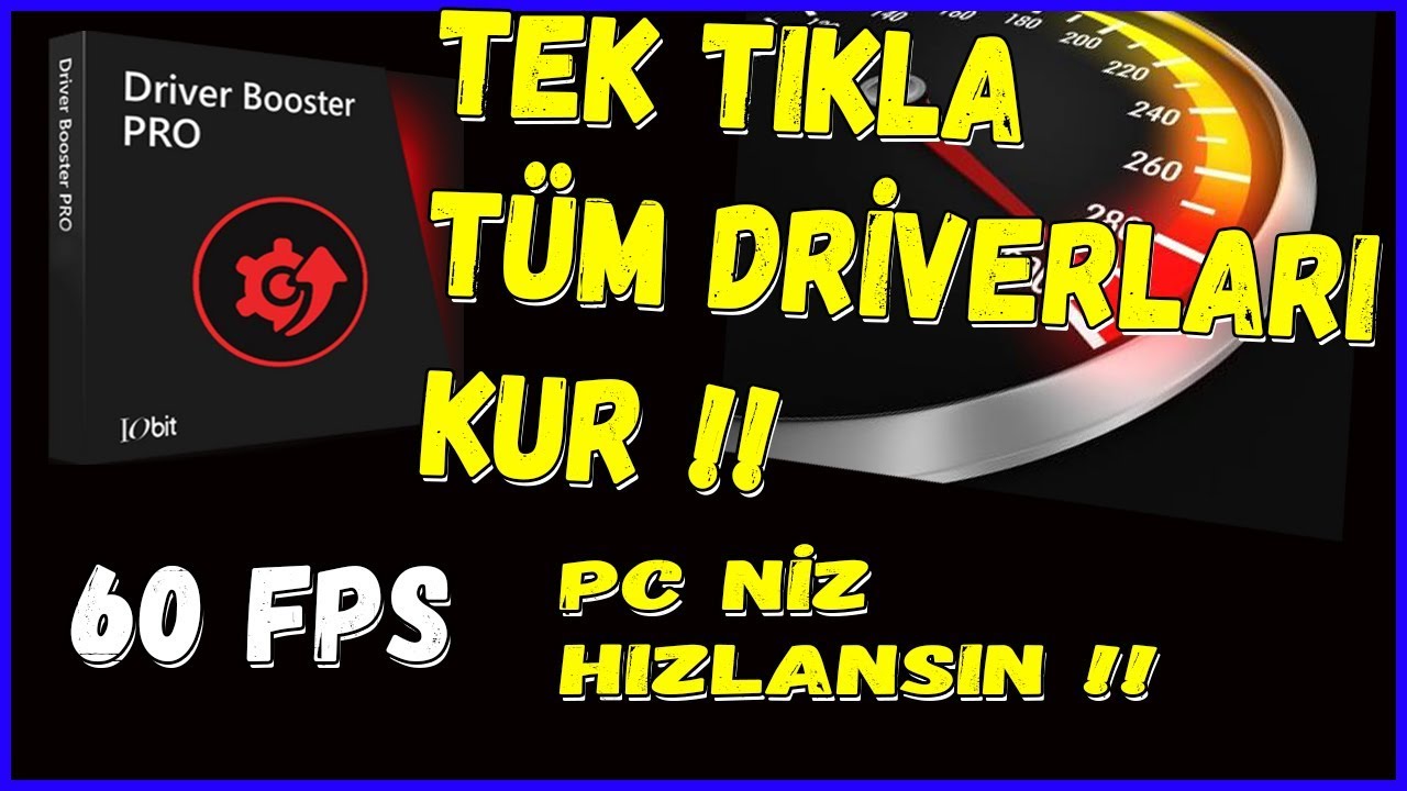 Tek Tıkla Tüm Driverları Güncelle Kolayca !! Driver Booster PRO Full inceleme Kurulum !!