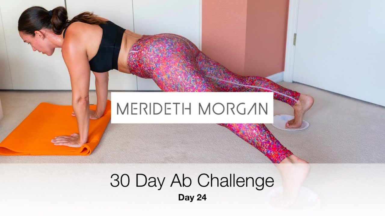 merideth morgan's 30 day ab challenge - day 24 [10 mın ıntense ab Workout // no equipment]