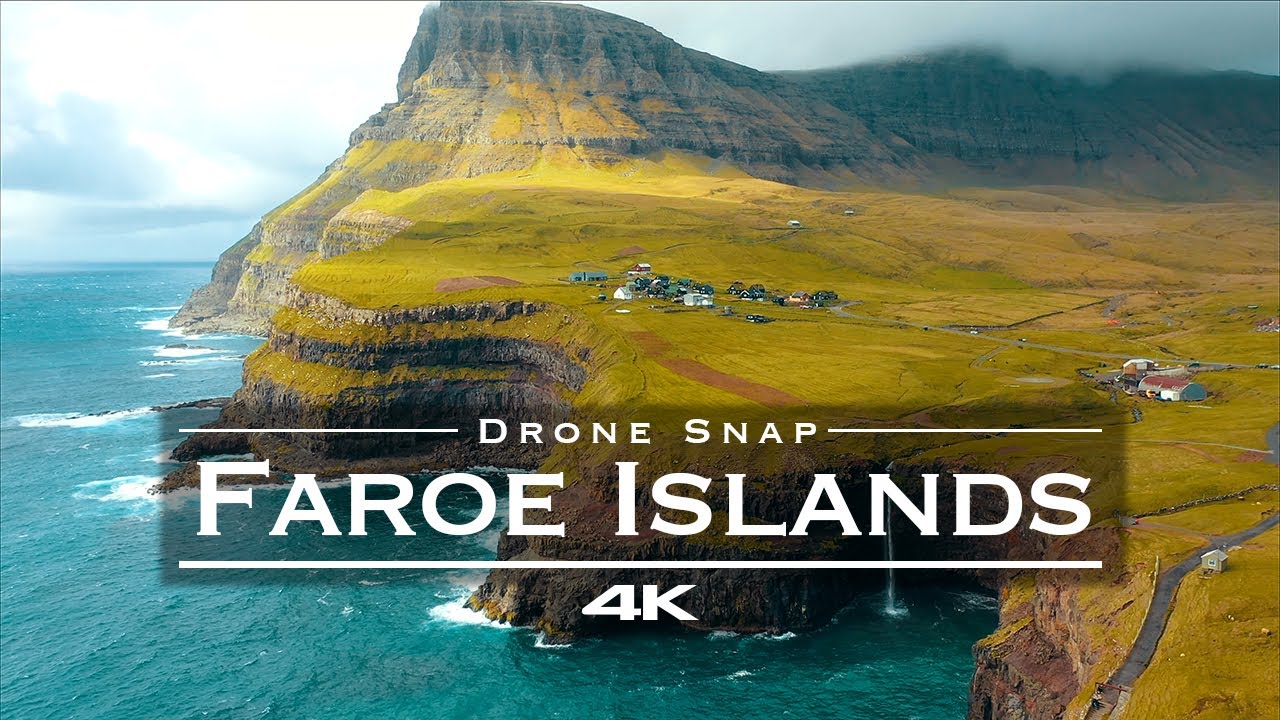 FAROE ISLANDS  - BY DRONE [4K]