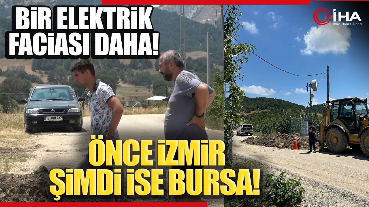 Bursa'da su borusu yüzünden akıma kapılan şahıs hayatını kaybetti!