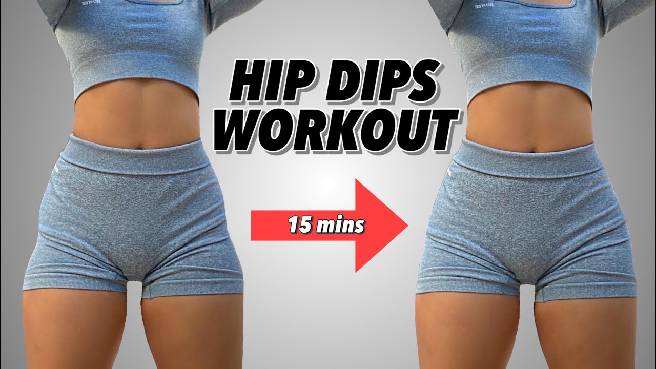 HIP DIPS WORKOUT | Side Booty Exercises  | How to get wider hips and get rid of hip dips (15 min)