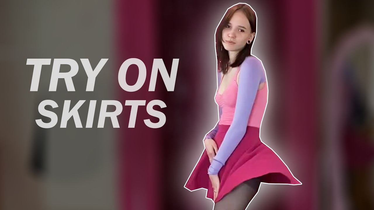 Try on skirts: Just watch how they rise in the wind!