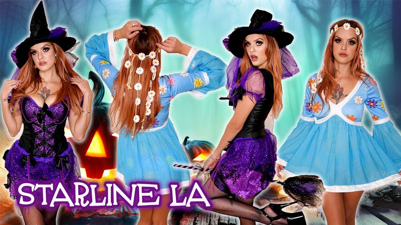 **Sexy** Halloween Costume Try On Haul ft. Starline LA (Part 1)