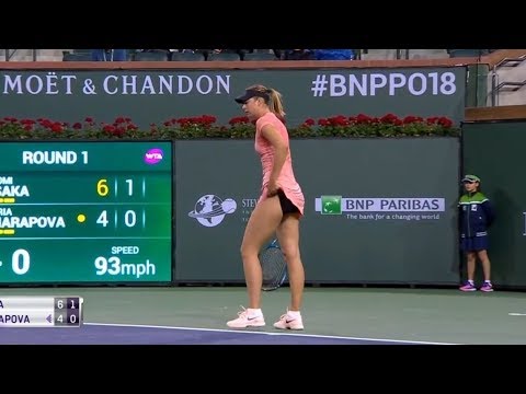 Maria Sharapova sexy - Indian Wells 2018