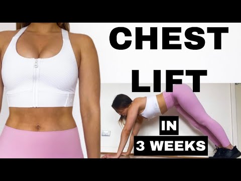 BREAST LIFT IN 3 WEEKS | 4 MİNUTE CHEST WORKOUT TO GİVE YOUR BUST A NATURAL LİFT