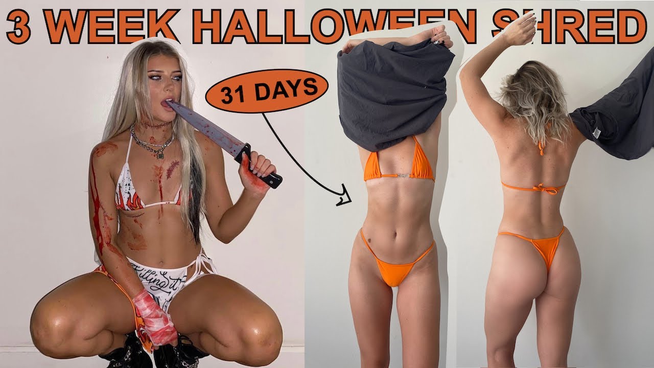 3 WEEK HALLOWEEN BODY SHRED *be fit AF for spooky season*