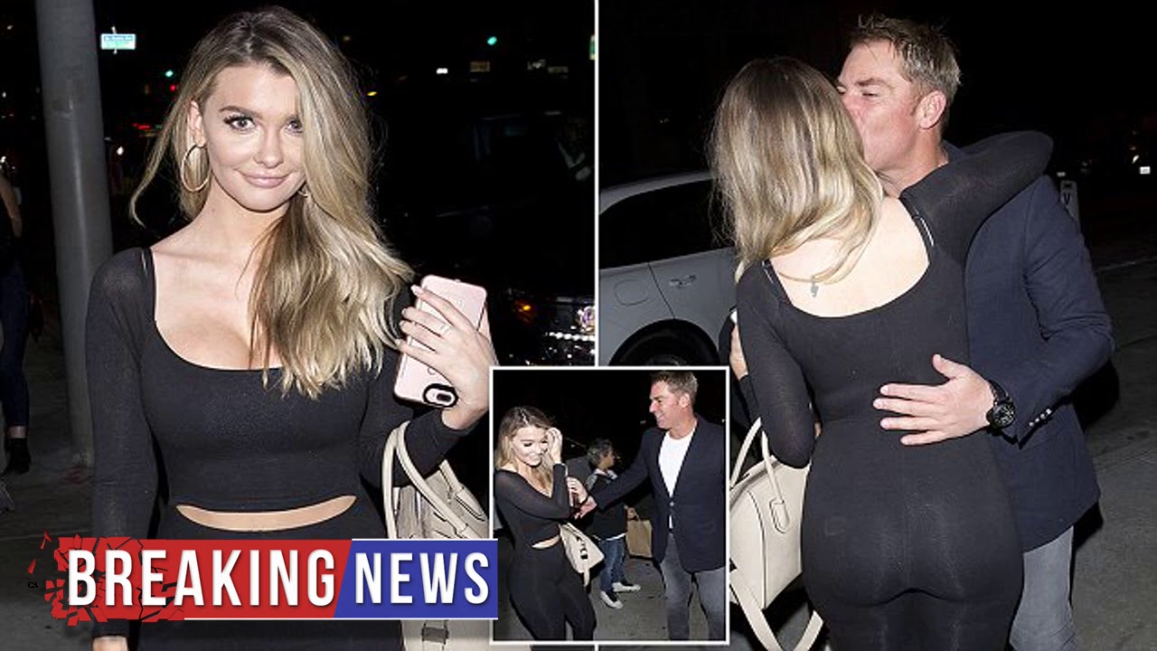 HOT NEWS Shane Warne 'dating' glamour model Emily Sears | Daily Mail Online