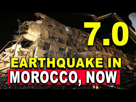 POWERFUL EARTHQUAKE IN MOROCCO, TODAY. MOROCCO EARTHQUAKE JUST SHOCKED, LIVE