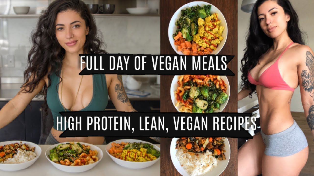 FULL DAY OF EATING VEGAN WİTH EASY RECIPES! WHAT I EAT TO STAY LEAN!