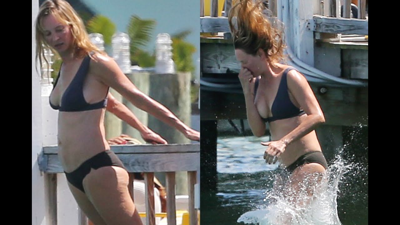 Uma Thurman Flaunts Her Hot Bikini Figure
