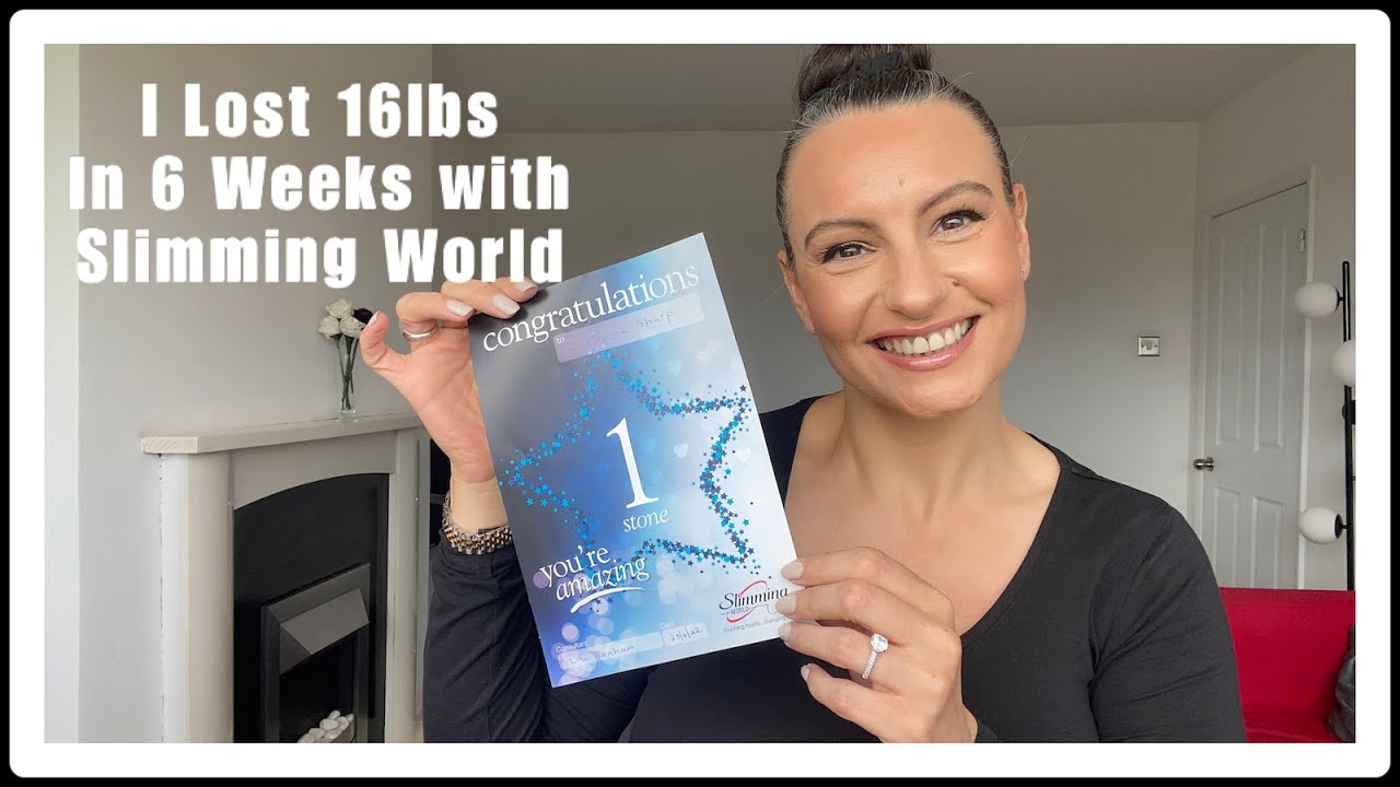 HOW I LOST 16LBS İN 6 WEEKS WİTH SLİMMİNG WORLD