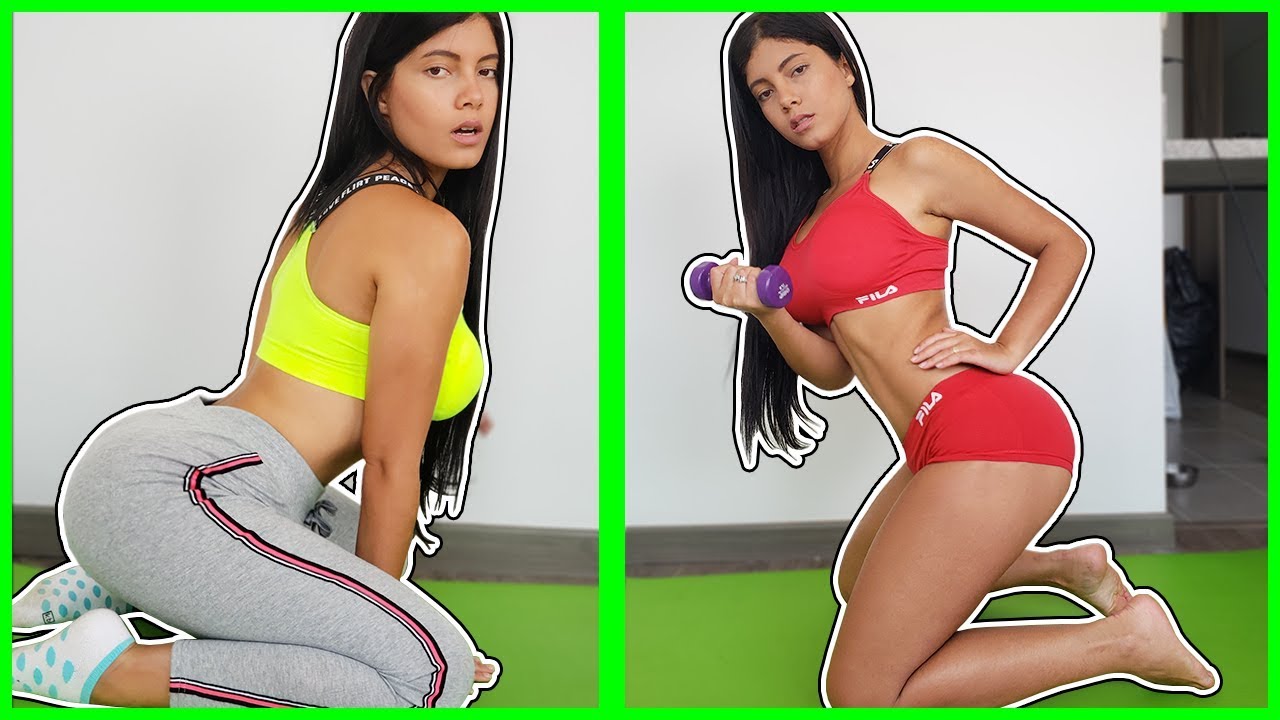 Ropa deportiva para hacer ejercicio en casa y gimnasio - Leggings tops shorts | Marta María Santos