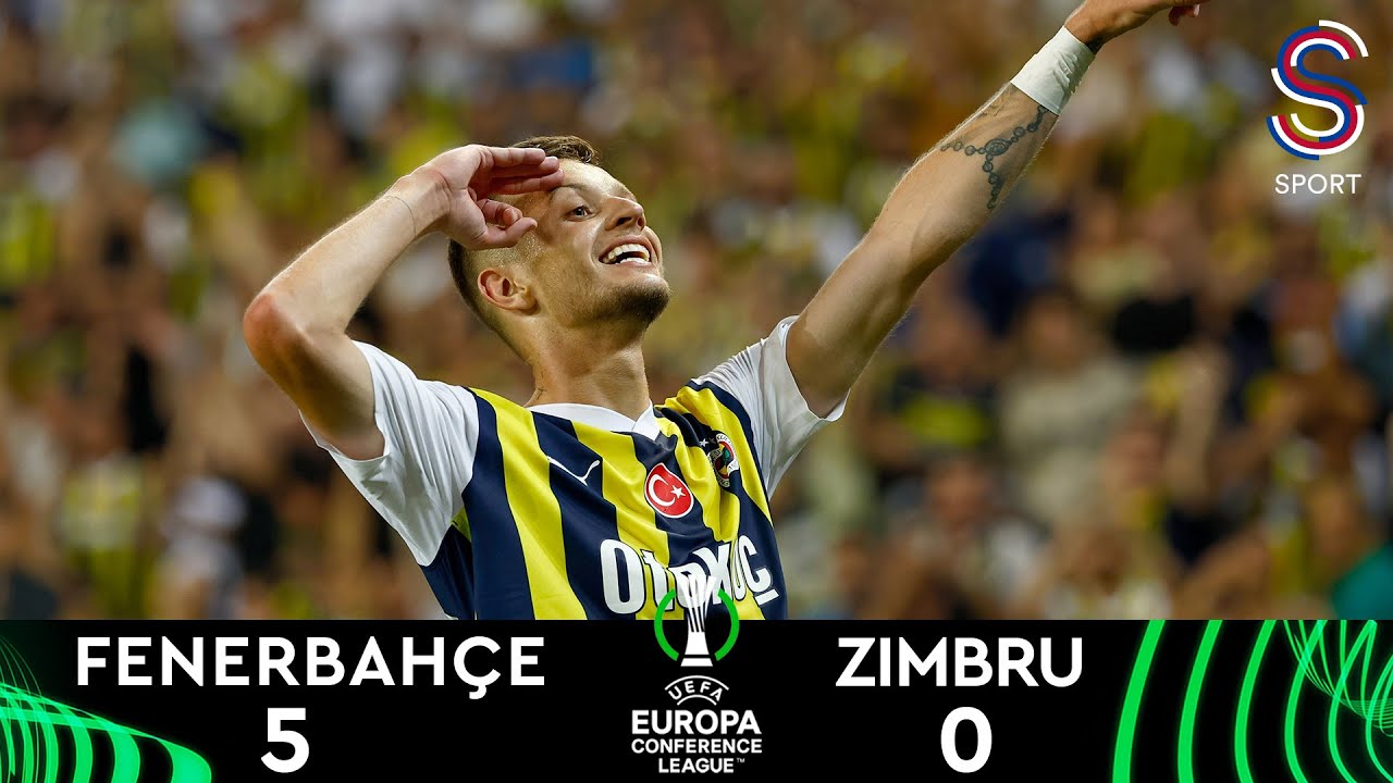 Fenerbahçe 5-0 Zimbru | Avrupa Konferans Ligi - Eleme Turu İlk Maçı