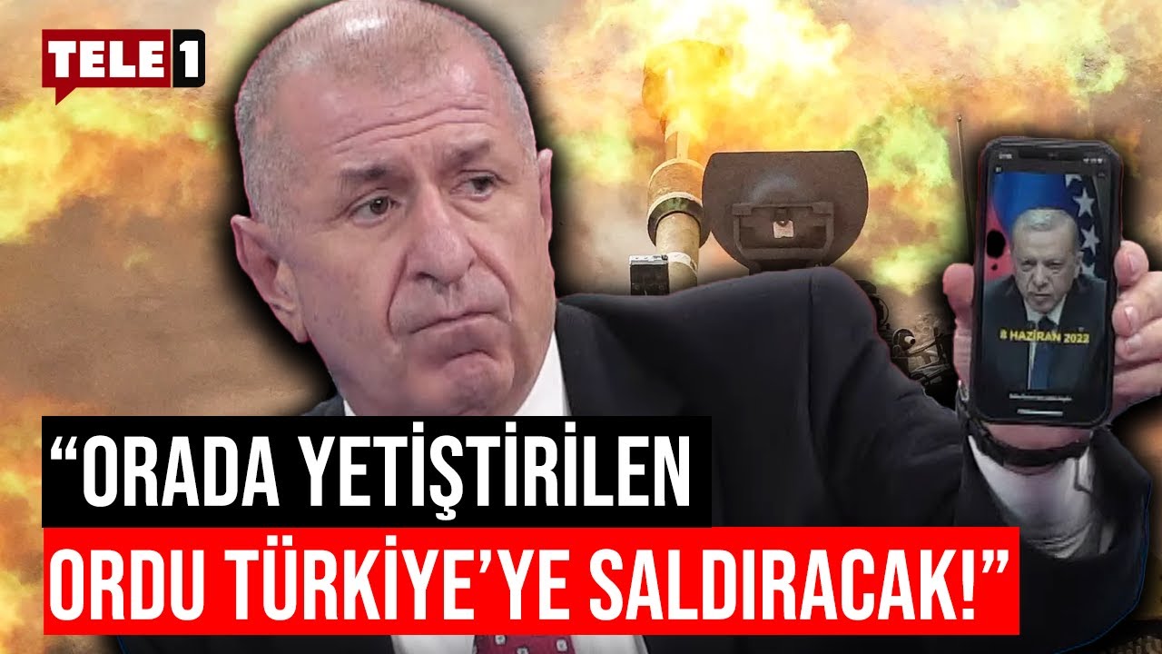 Ümit Özdağ Erdoğan'ın konuşmasını canlı yayında dinleterek tepki gösterdi!