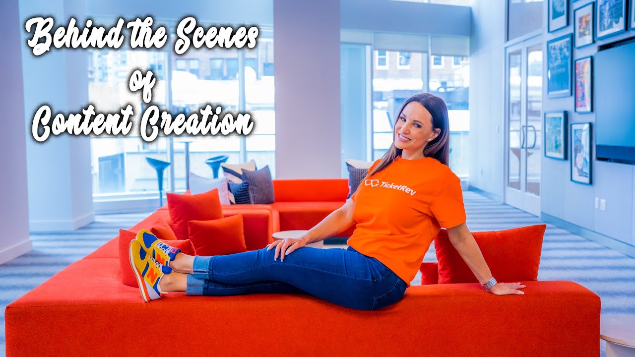 Behind the scenes of a day of a content creator | Lisa Ann takes you to work with her!