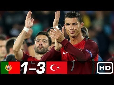 Portekiz 1-3 Türkiye Maç Özeti Tüm Goller