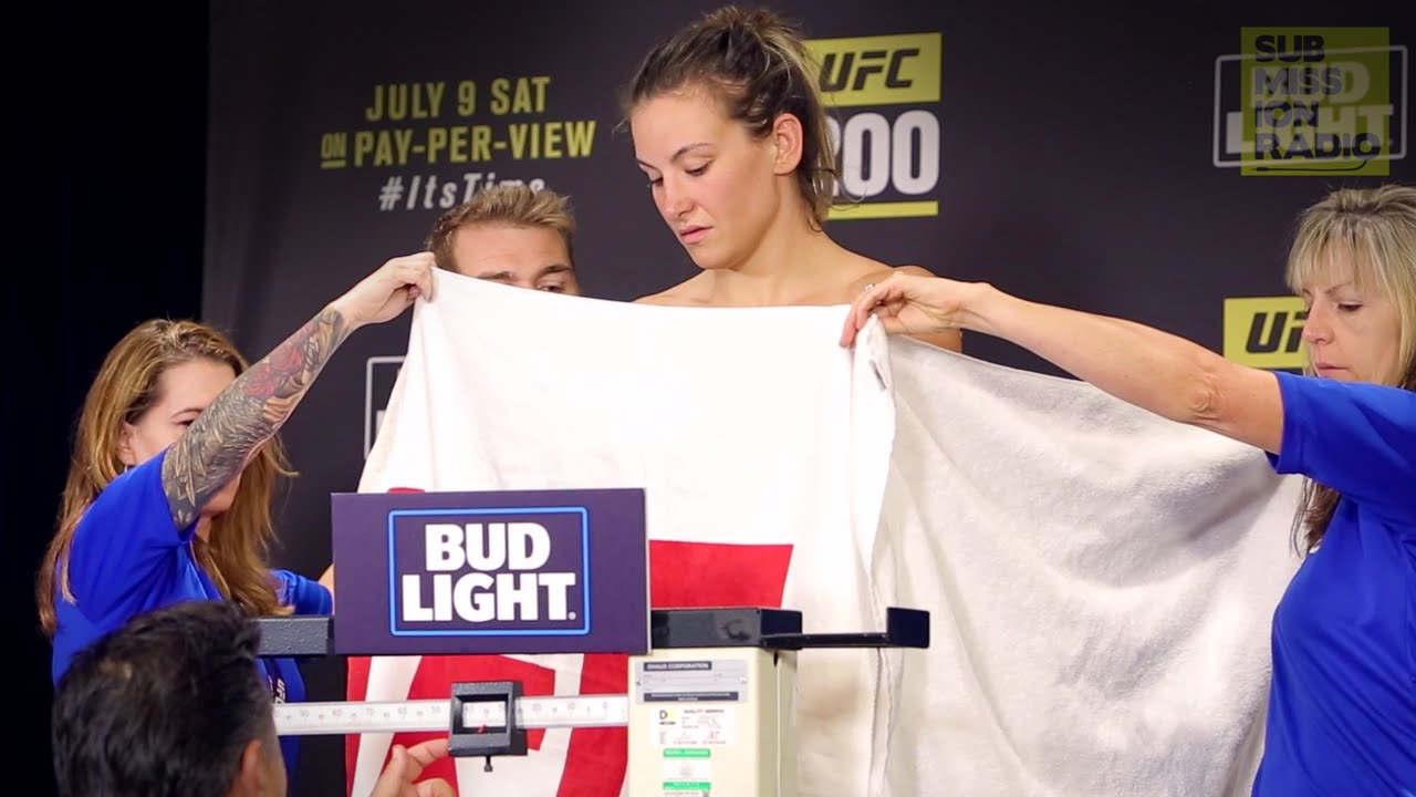 UFC 200 Weigh-Ins: Miesha Tate's Tense Moment