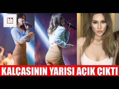 Aynur Aydin drew attention with her outfit that exposed half of her hips!