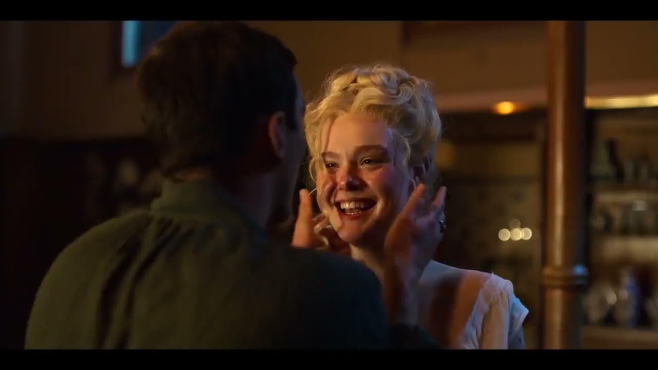The Great Catherine and Peter Elle Fanning Kiss Scene, Catherine and Peter The Great Season 2